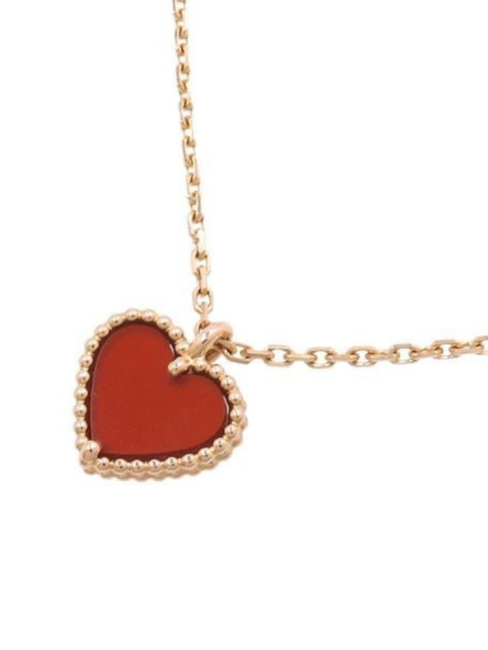 Van Cleef & Arpels Sweet Necklace Carnelian
